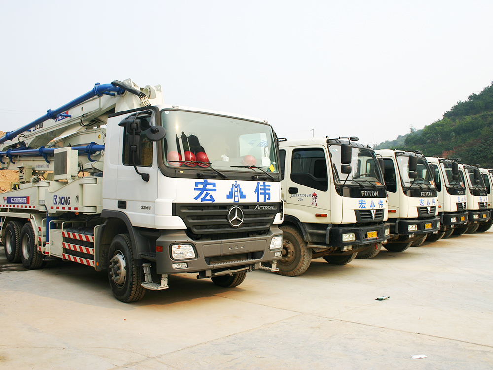 砼車泵與攪拌運輸車